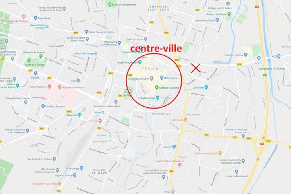 Apartmán La Lauch Colmar Exteriér fotografie